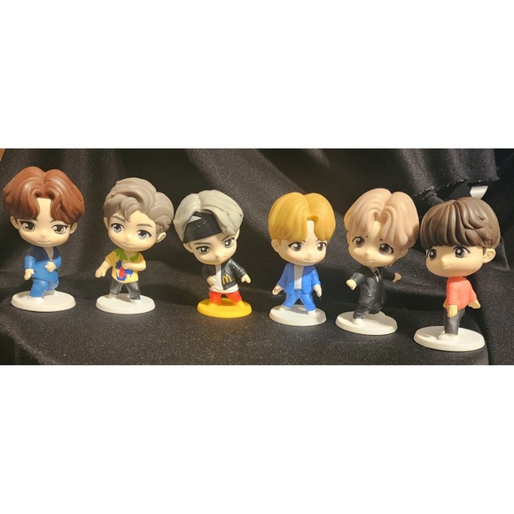 Bts Other - BTS TinyTAN McDonalds Dynamite Mini Figure Set 6pc K-Pop Collectibles